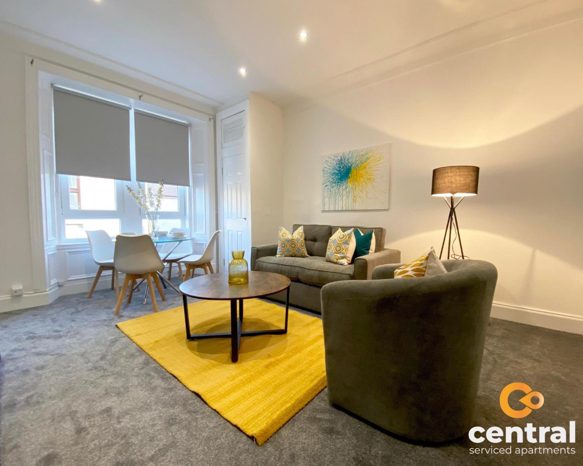Central Serviced Apartments - Cosy 1 Bedroom - Modern - Close To Transport Links - Quiet Neighbourhood - Fast Wifi - Fully Equipped - Smart Tvs In All Rooms - Monthly Stays Welcome - Free Street Parking - Ideal Relocation To Dundee Accommodation Kültér fotó